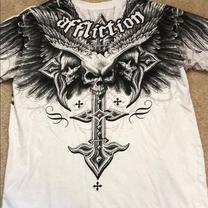 Mens Affliction tshirt